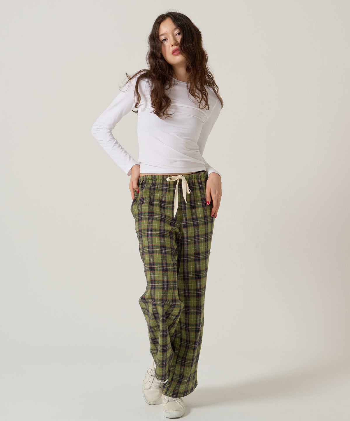 ノベルティ/ハート/チェック/パンツ