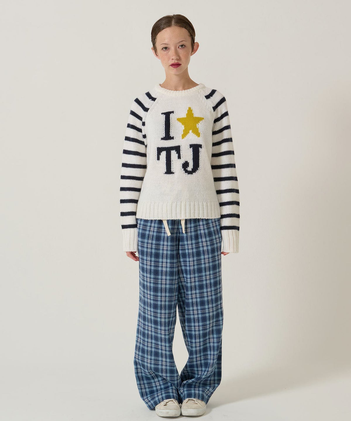 ノベルティ/ハート/チェック/パンツ