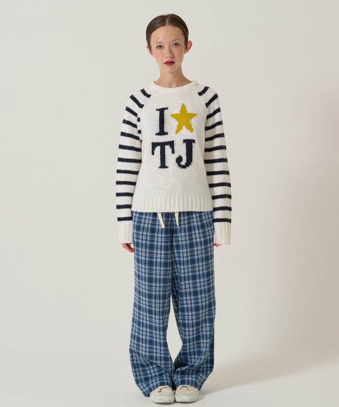 ノベルティ/ハート/チェック/パンツ