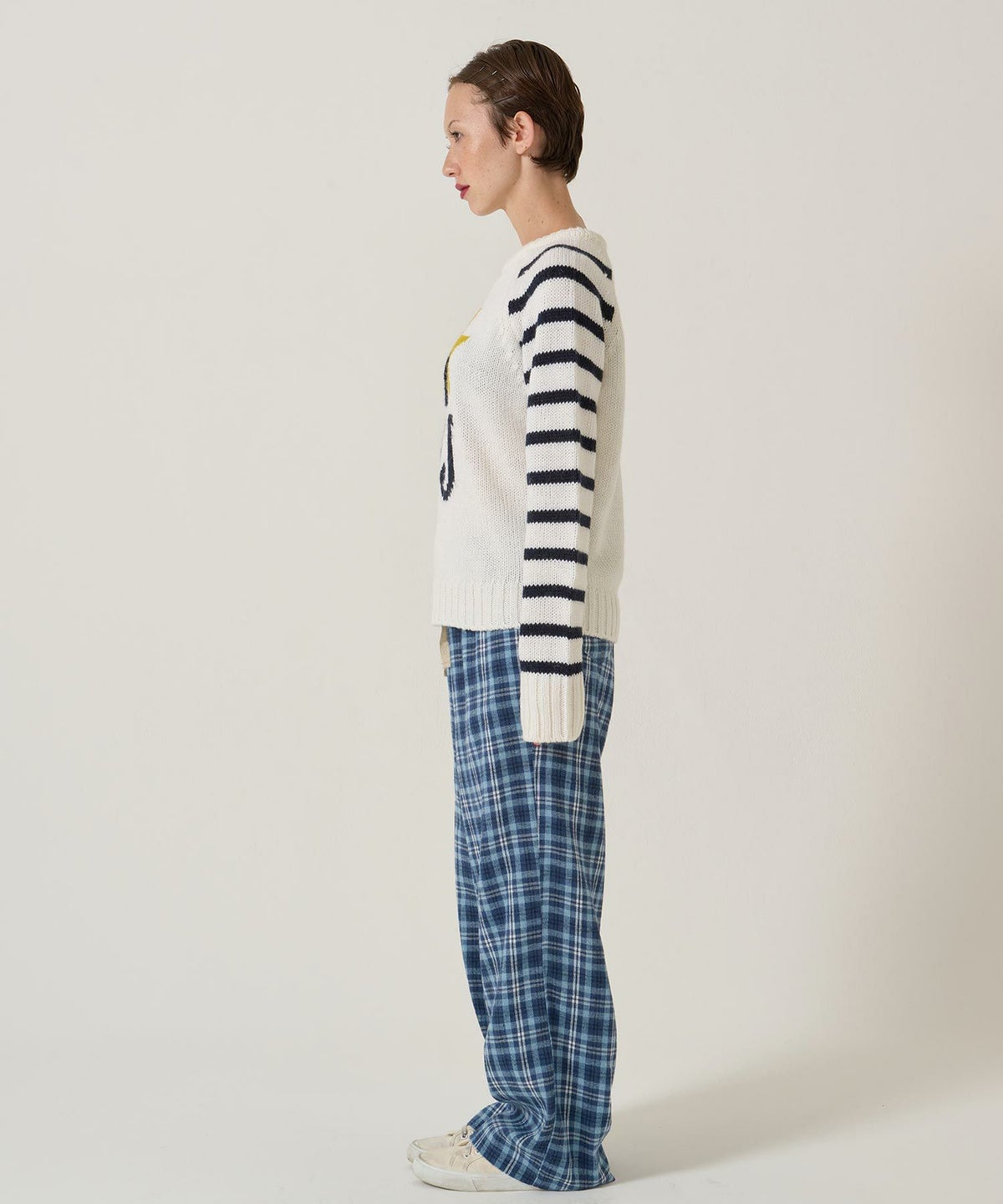 ノベルティ/ハート/チェック/パンツ