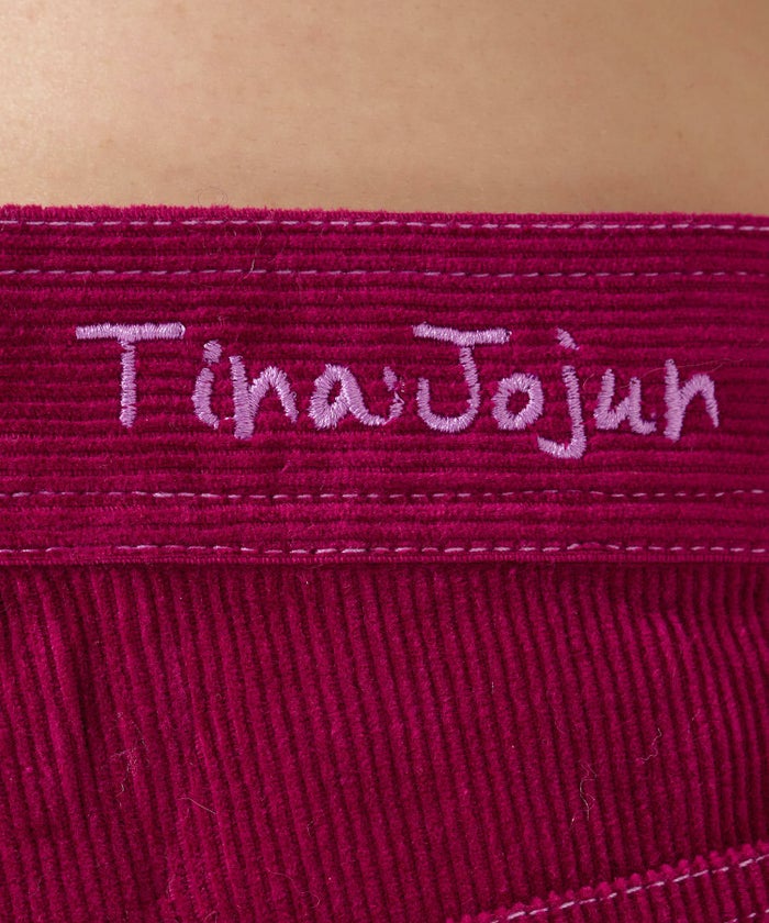 刺繍/コーデュロイ/パンツ