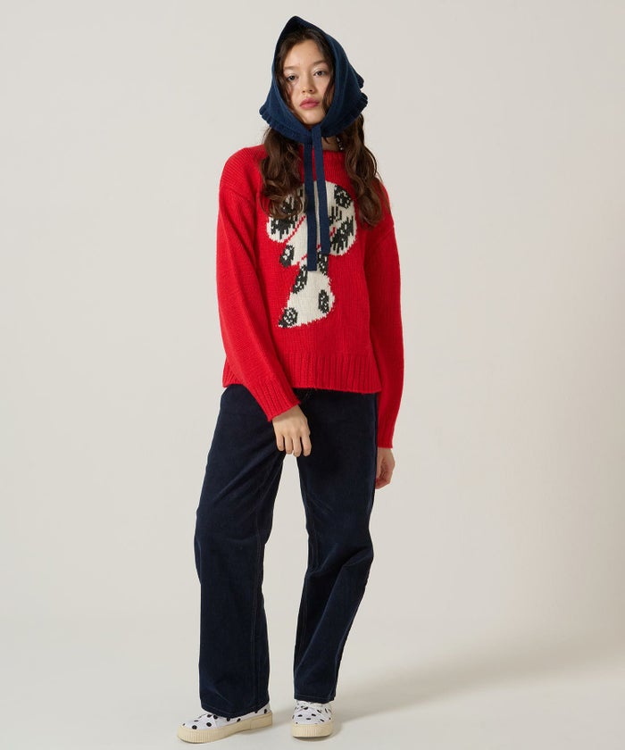 刺繍/コーデュロイ/パンツ