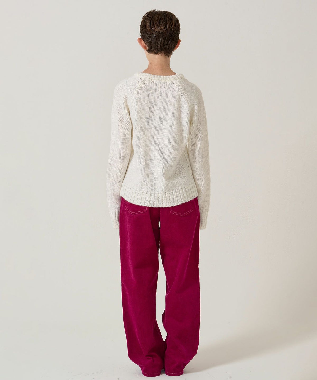 刺繍/コーデュロイ/パンツ