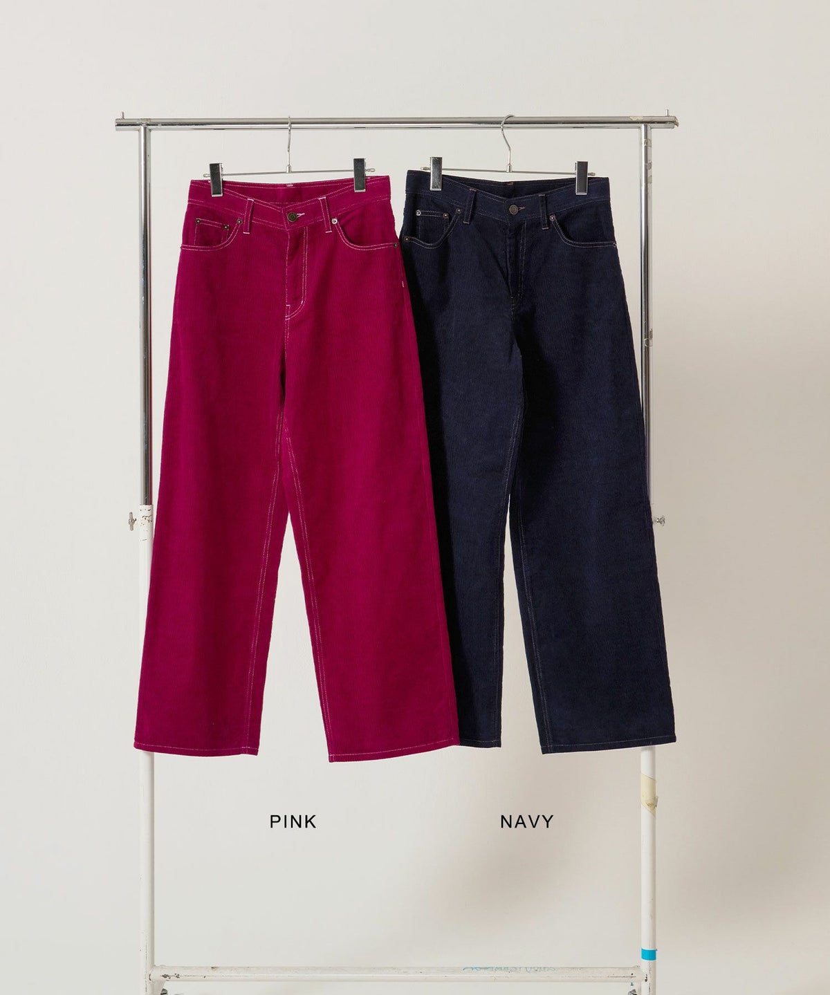 刺繍/コーデュロイ/パンツ