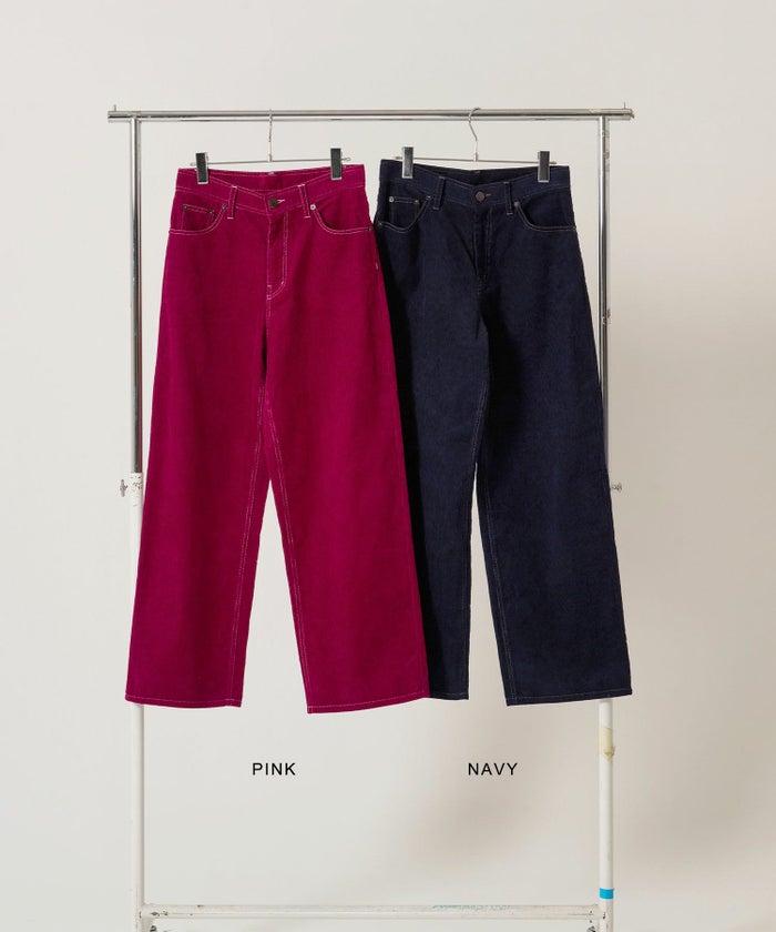 刺繍/コーデュロイ/パンツ