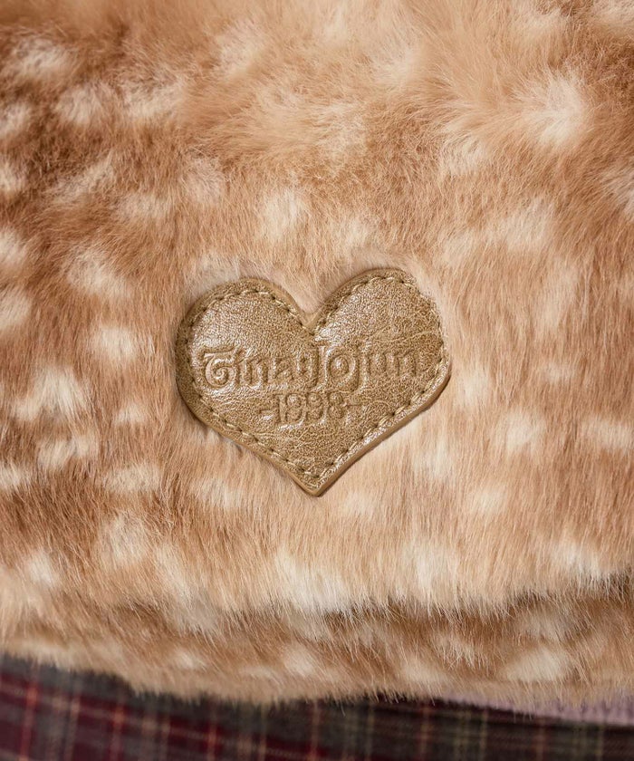 フェイクファー/ミニバッグ/バンビ