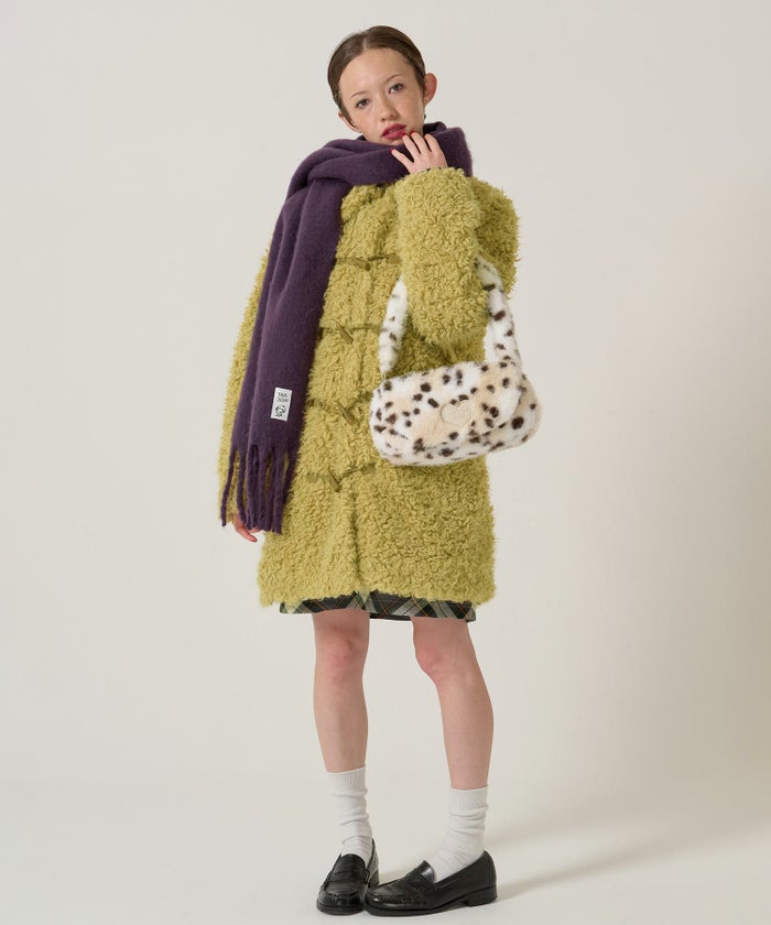 フェイクファー/ミニバッグ/ダルメシアン