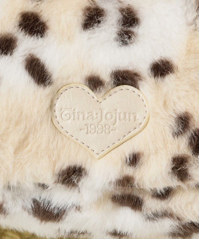 フェイクファー/ミニバッグ/ダルメシアン