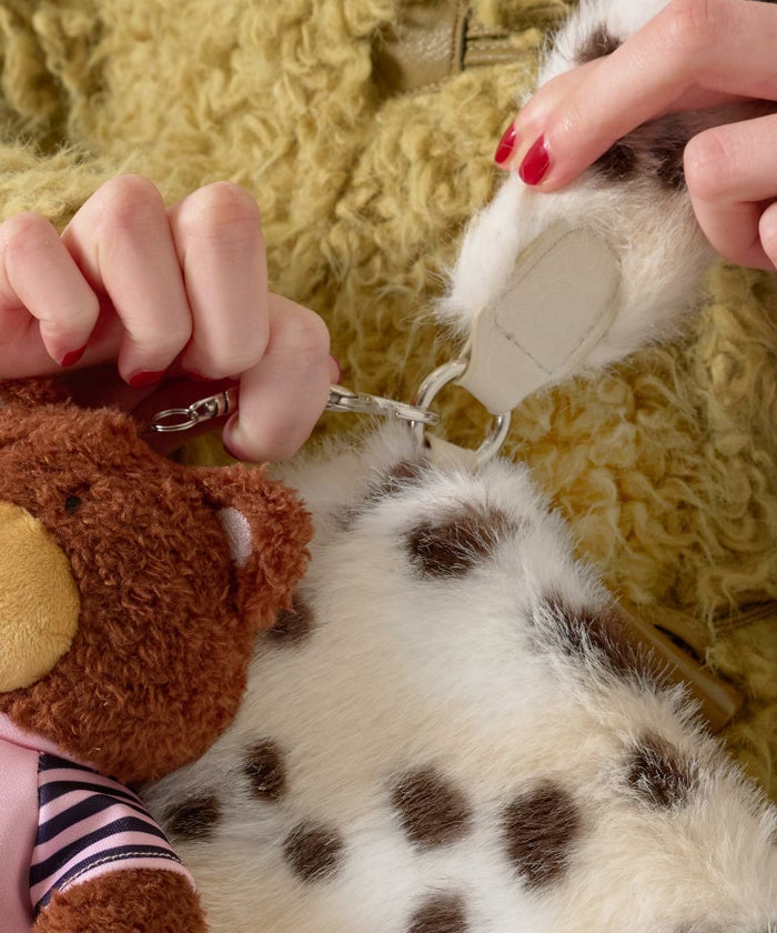 フェイクファー/ミニバッグ/ダルメシアン