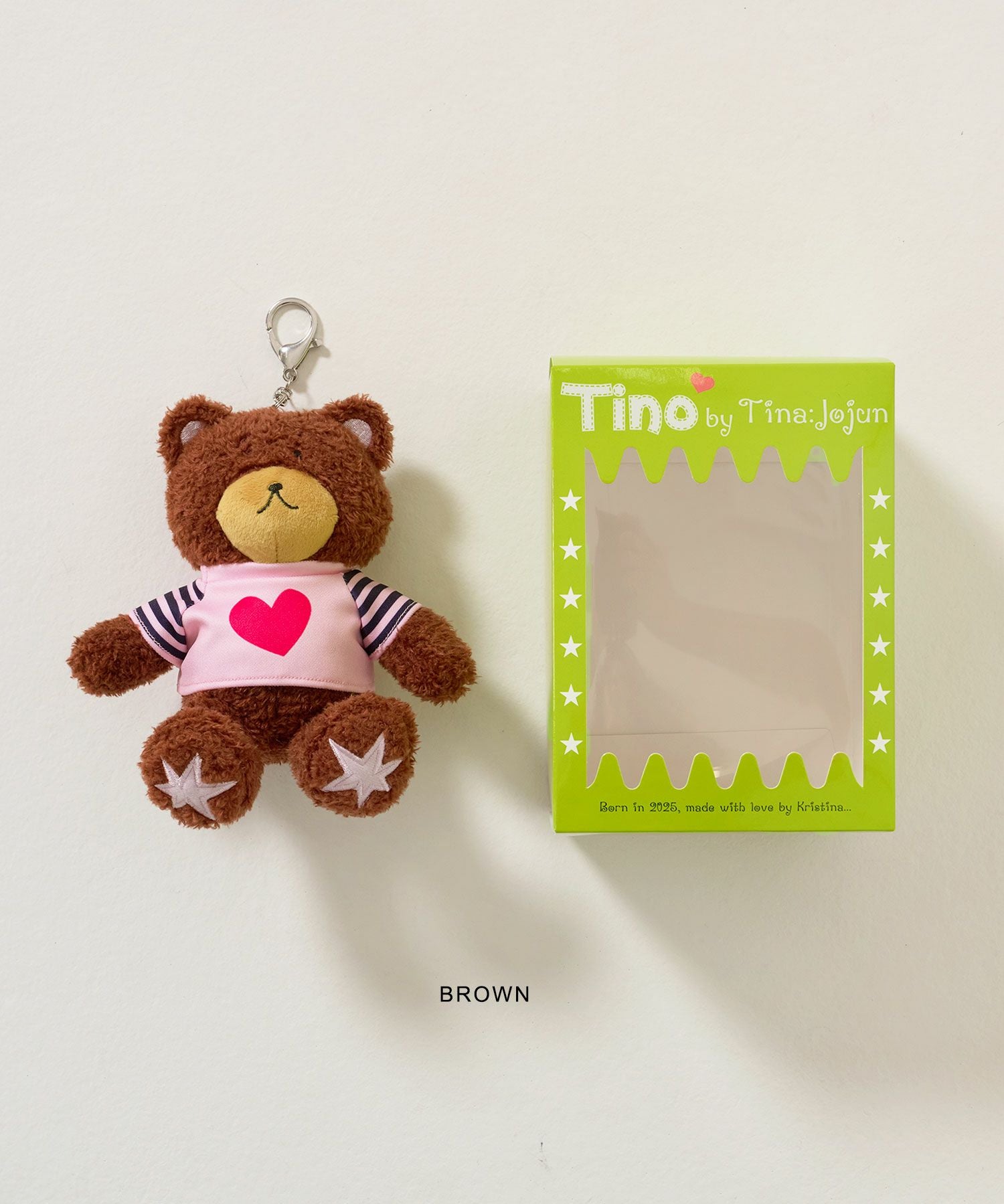 TINO オリジナルベア チャーム TINA：JOJUN 全1色｜tnj949-1165【2