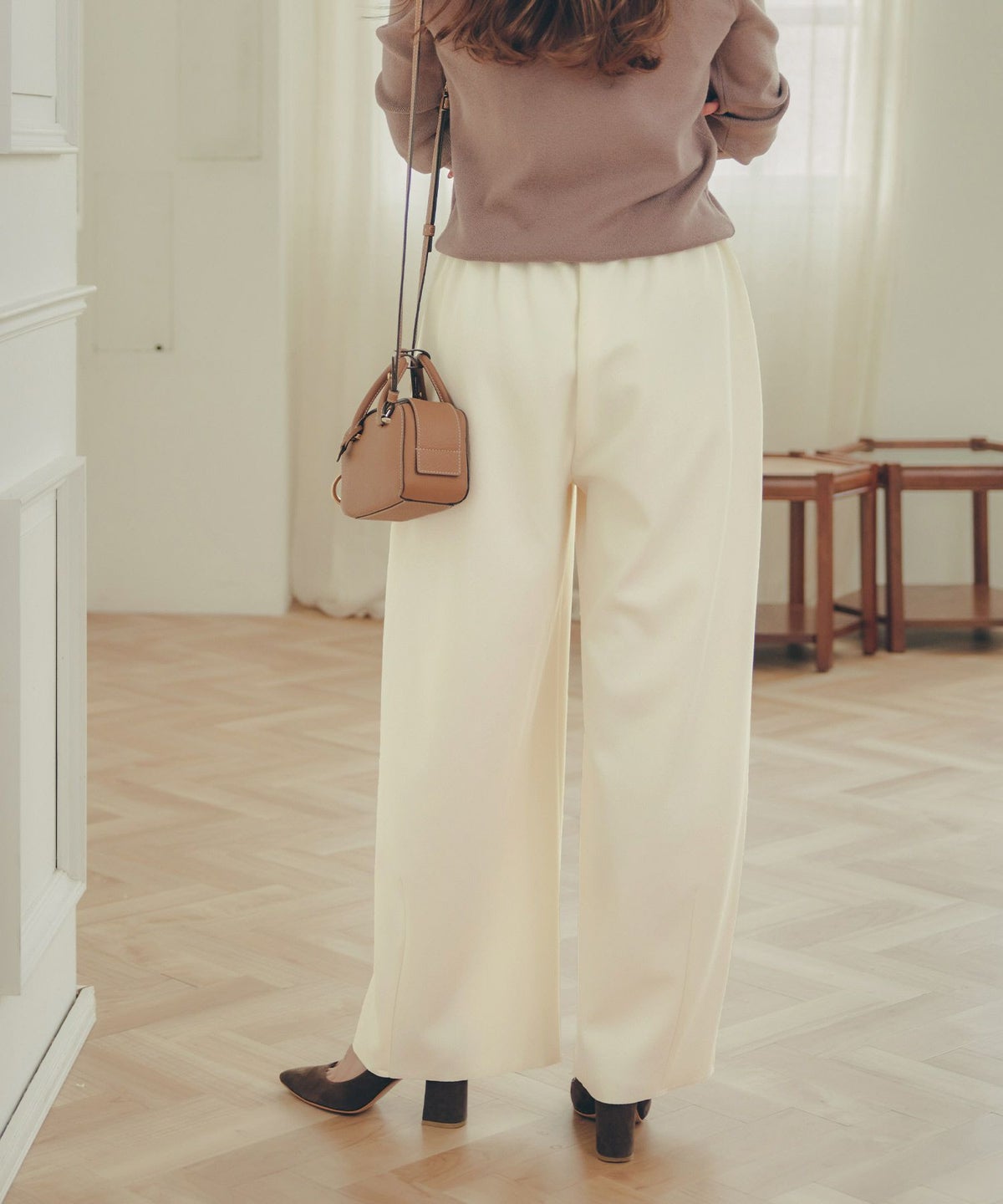 手洗い可 レディース 大人可愛い 上品 きれいめ 大人カジュアル オフィス シンプル ジョイントスペース