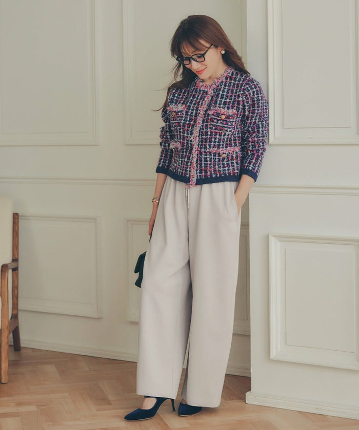 手洗い可 レディース 大人可愛い 上品 きれいめ 大人カジュアル オフィス シンプル ジョイントスペース