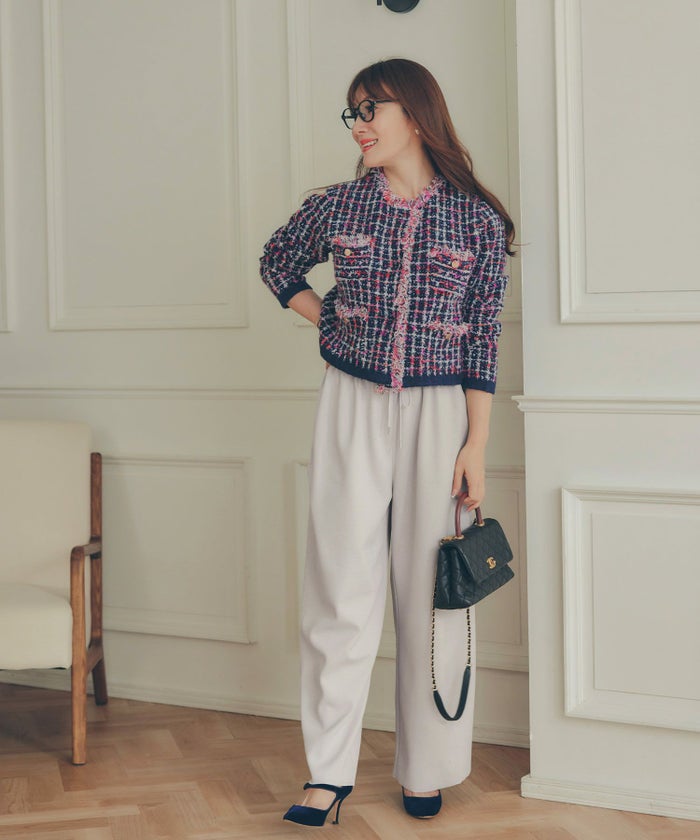 手洗い可 レディース 大人可愛い 上品 きれいめ 大人カジュアル オフィス シンプル ジョイントスペース