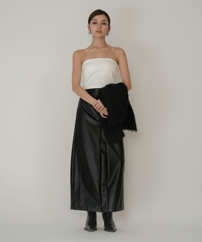 クリアカットソー ２WAY クロップド カップ付き トップス KINO THE KEI