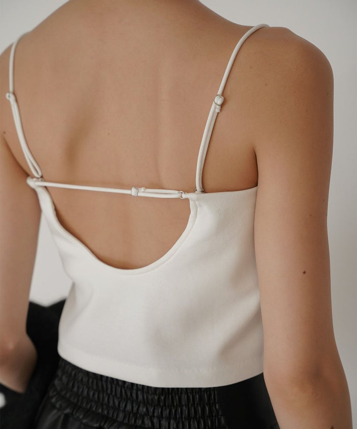 クリアカットソー ２WAY クロップド カップ付き トップス KINO THE KEI