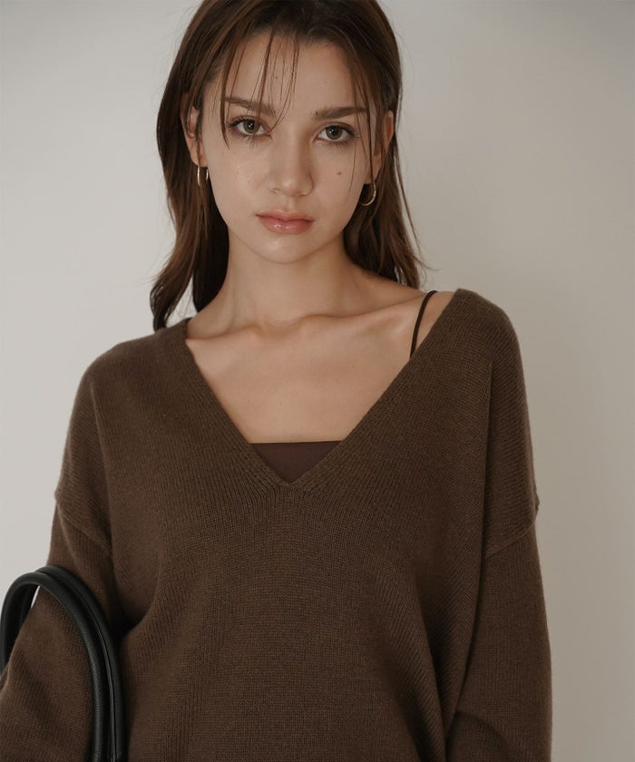 クリアカットソー ２WAY クロップド カップ付き トップス KINO THE KEI