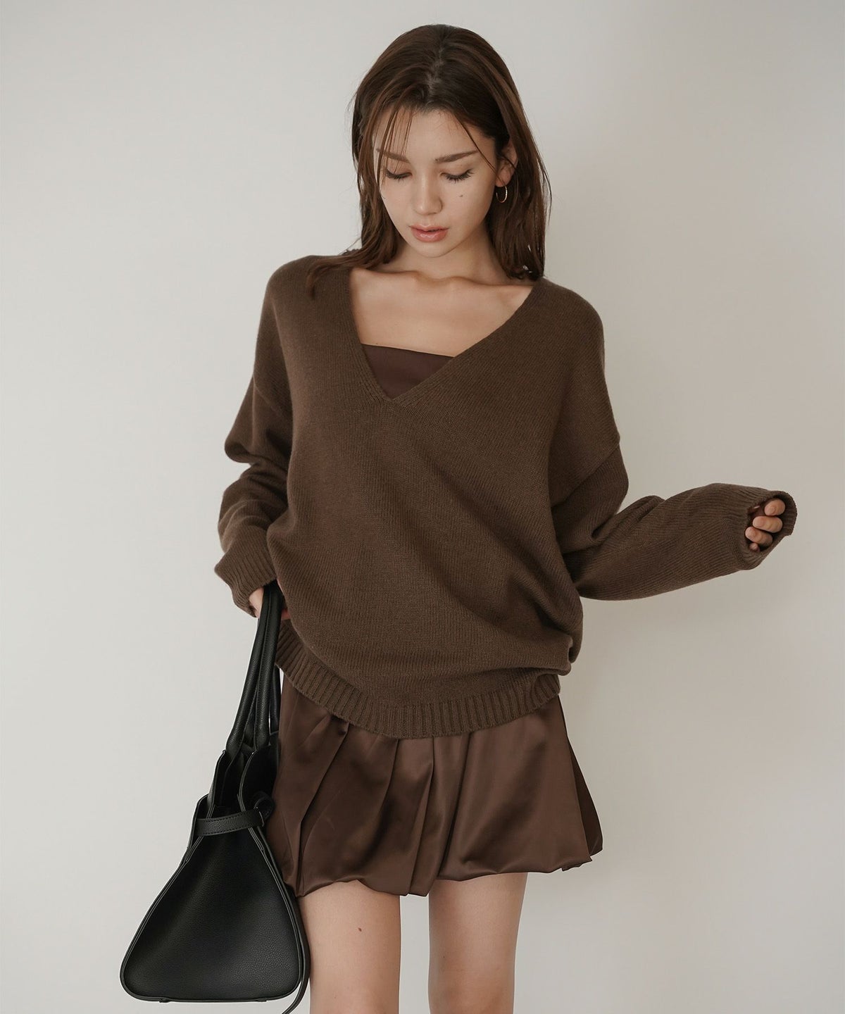 クリアカットソー ２WAY クロップド カップ付き トップス KINO THE KEI