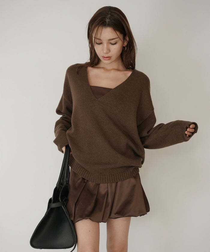 クリアカットソー ２WAY クロップド カップ付き トップス KINO THE KEI