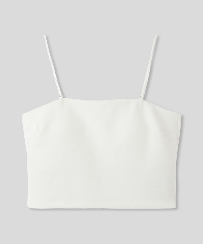 クリアカットソー ２WAY クロップド カップ付き トップス KINO THE KEI