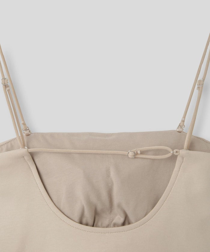 クリアカットソー ２WAY クロップド カップ付き トップス KINO THE KEI