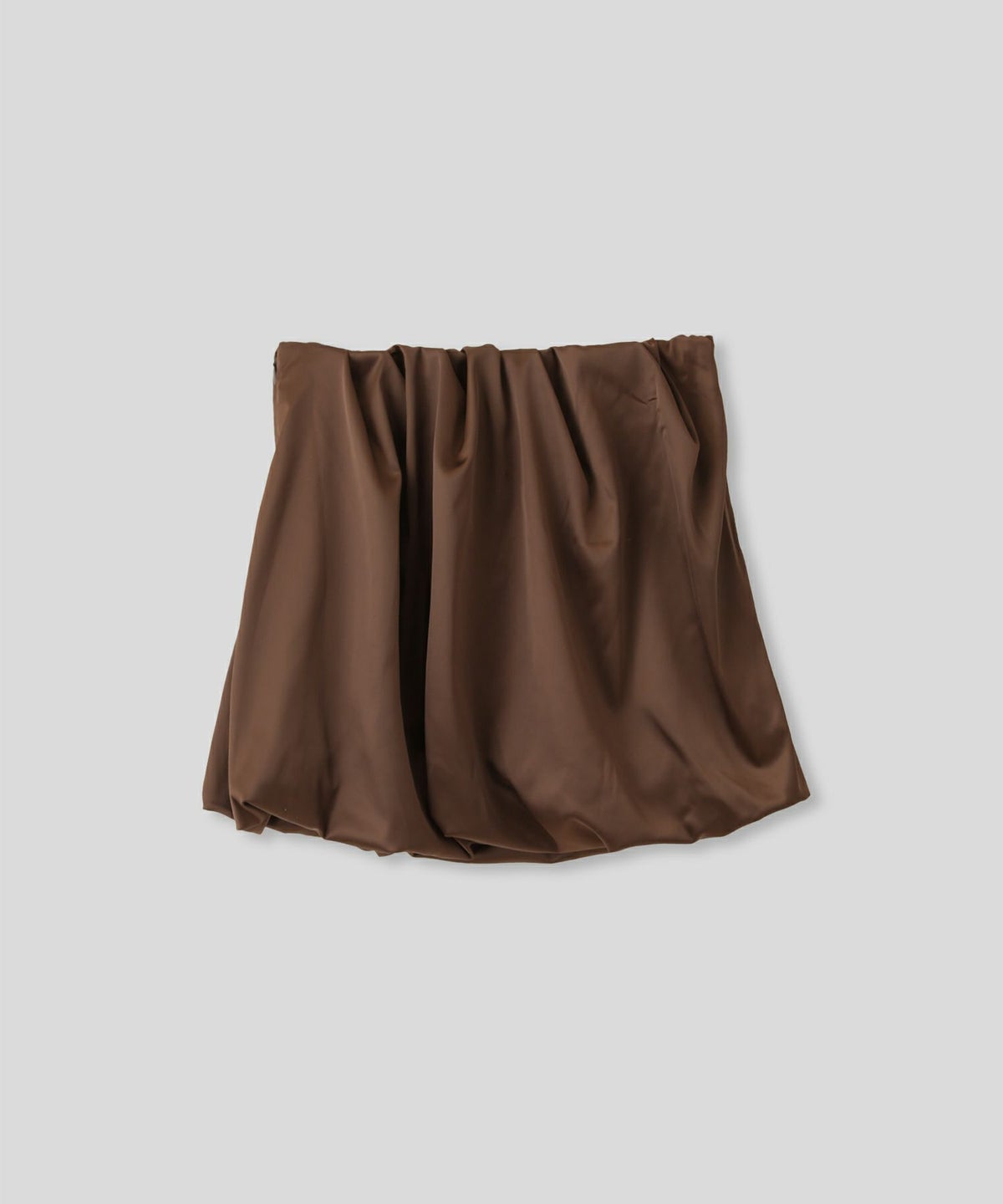 サテン 2WAY ツイスト タック バルーン スカート KINO THE KEI