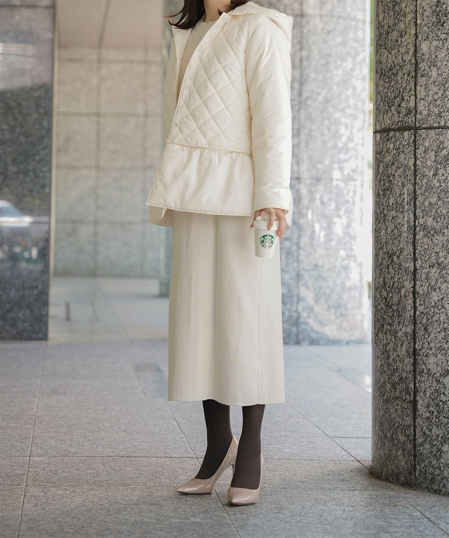 CLEARANCE-SALE マルチway キルティング ジャケット HUIT 全3色