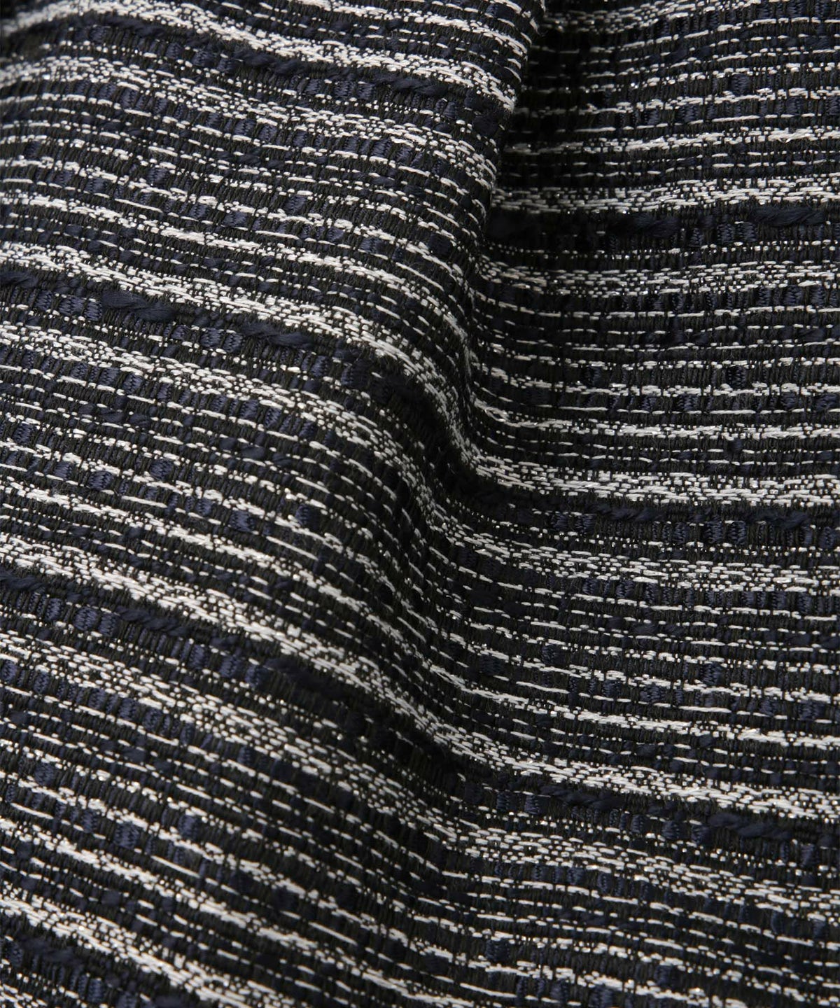 ツイード 切り替え ペプラム トップス 異素材 フレアスリーブ ベルスリーブ 長袖 オフィス 学校行事 オケージョン きれいめ 洗える ホワイト/ネイビー/ブラック/M