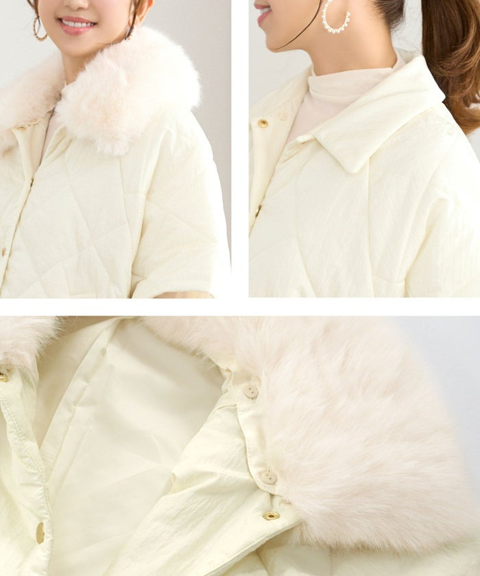 アウター ポンチョ コート レディース ファッション ゆったり オフィス きれいめ かわいい 白 オーバーサイズ 大人 ジョイントスペース