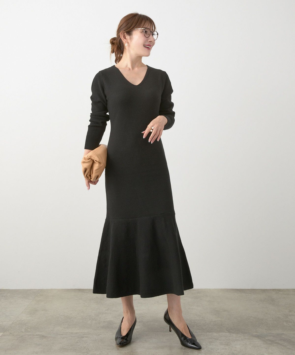 手洗い可 レディース 長袖 大人可愛い 上品 きれいめ オフィス 大人カジュアル フェミニン ジョイントスペース