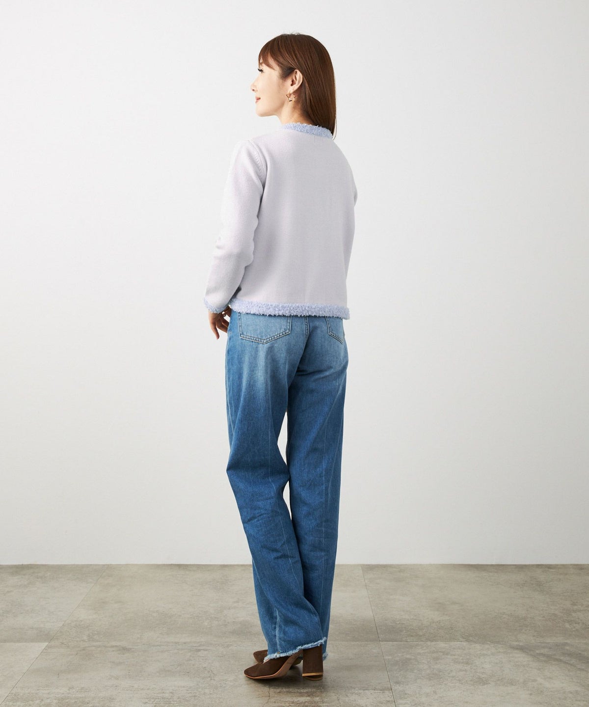 手洗い可 レディース 長袖 大人可愛い 上品 きれいめ オフィス 大人カジュアル フェミニン ジョイントスペース