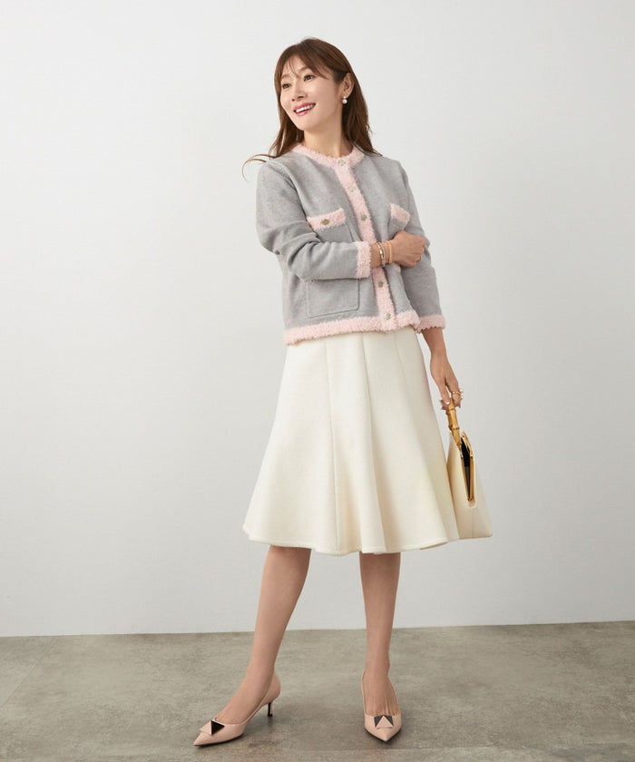 手洗い可 レディース 長袖 大人可愛い 上品 きれいめ オフィス 大人カジュアル フェミニン ジョイントスペース