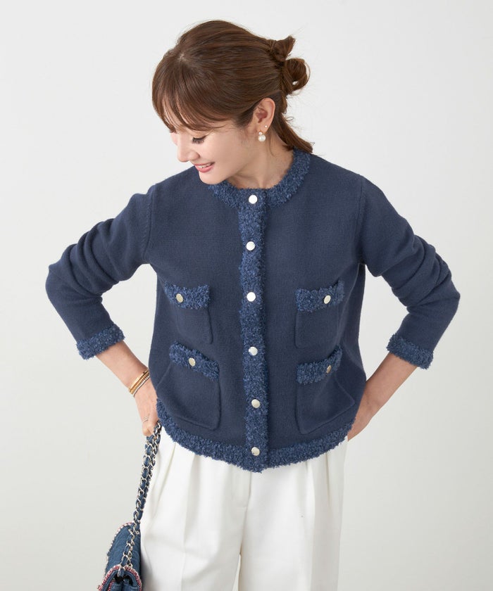 手洗い可 レディース 長袖 大人可愛い 上品 きれいめ オフィス 大人カジュアル フェミニン ジョイントスペース