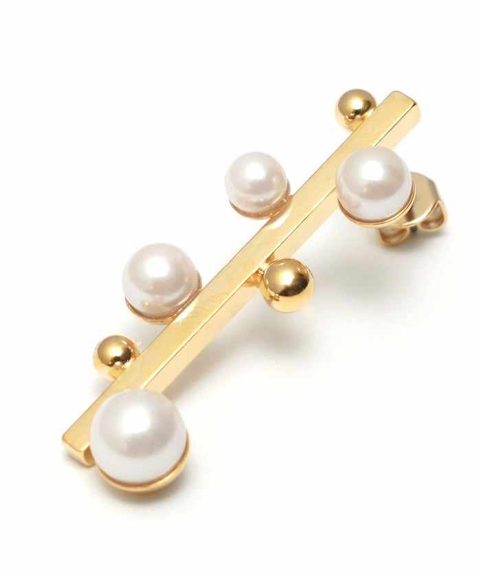 ツィッグ パール ピアス イヤリング Twig Pearl Pierce Earring