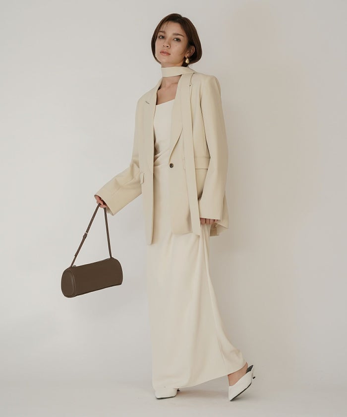 トリプルタック デザイン キャミソール ワンピース KINO THE KEI