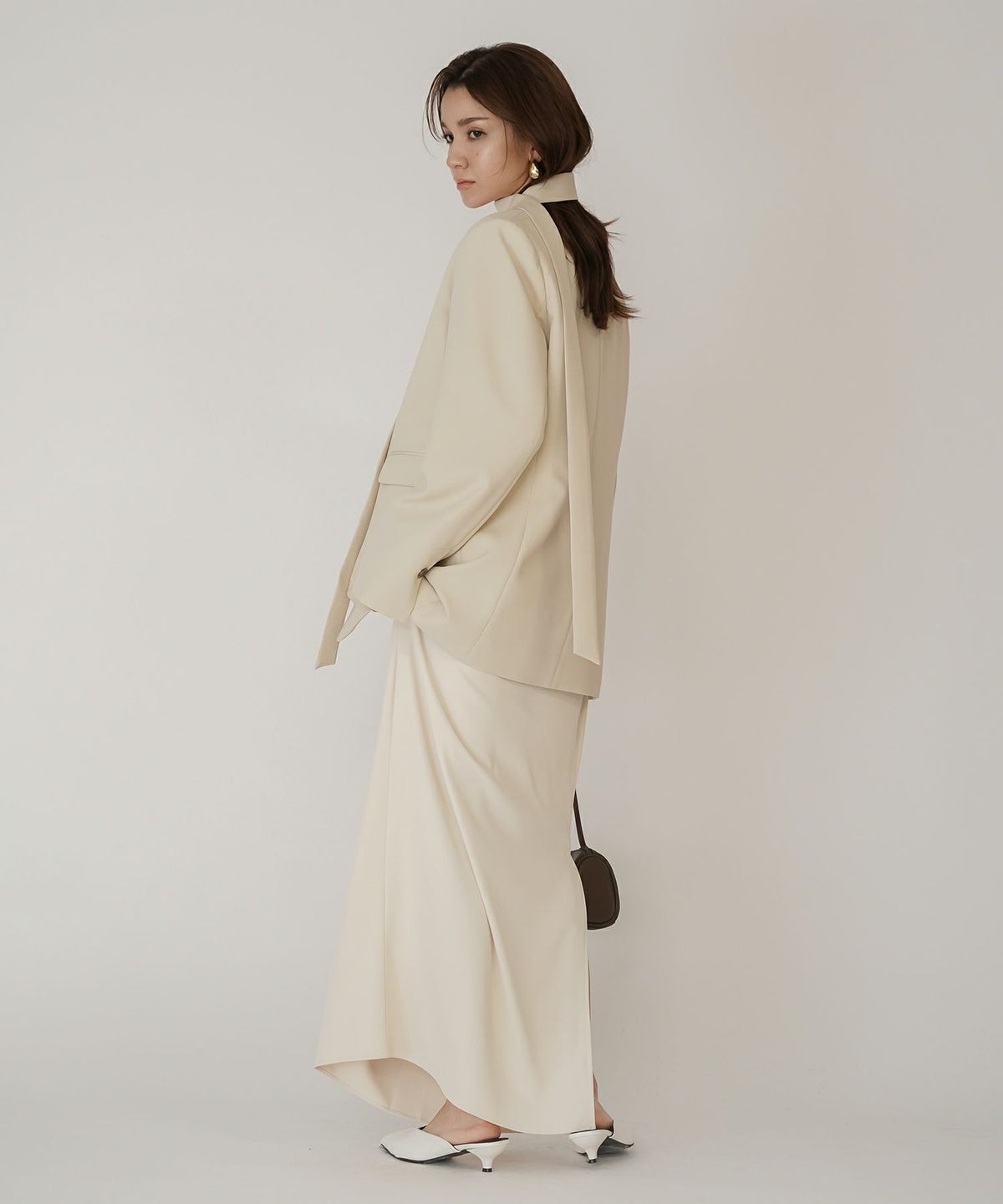 トリプルタック デザイン キャミソール ワンピース KINO THE KEI