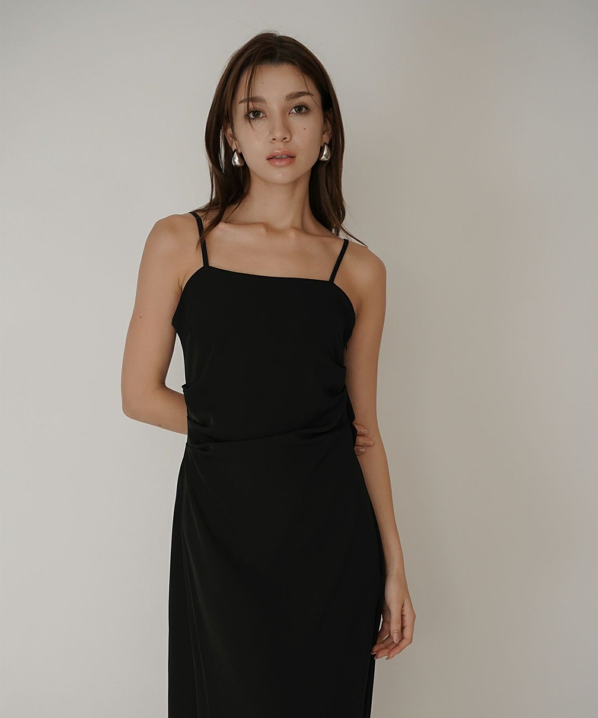 トリプルタック デザイン キャミソール ワンピース KINO THE KEI