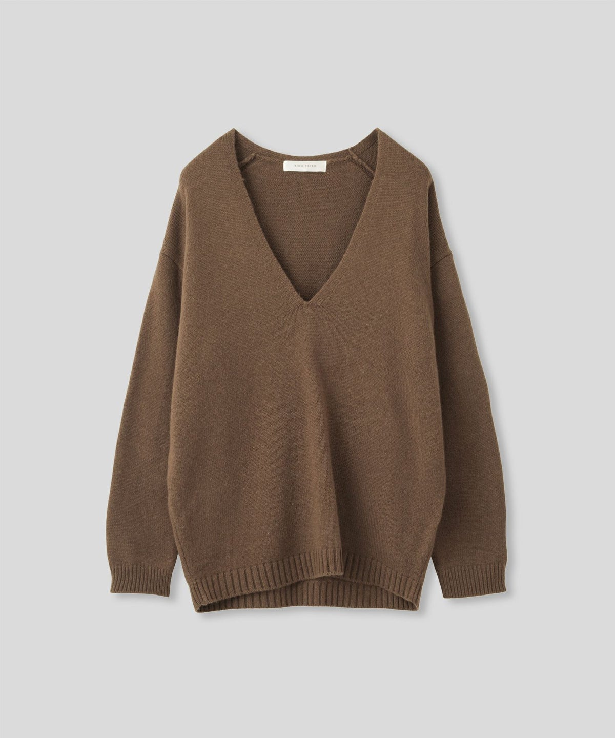 深Ｖネック オーバーニット ブルオーバー KINO THE KEI