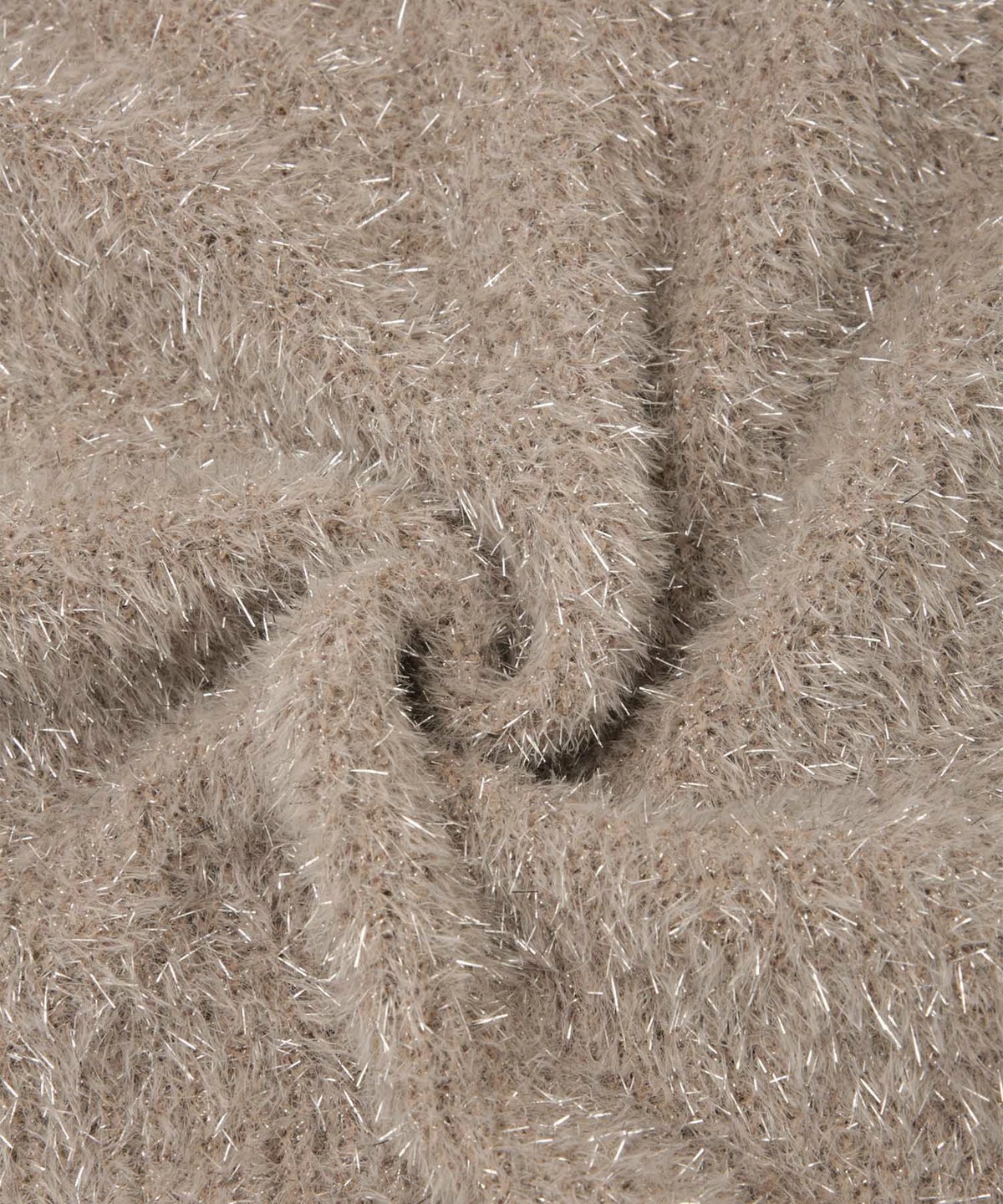 ラメシャギー ニット カーディガン トップス レディース 秋 冬 長袖 洗濯 おしゃれ オフィス 可愛い きれいめ 大人 セットアップ シルバー グレージュ ブラック M