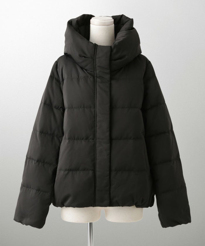 ショート丈 ダウン コート レディース アウター おしゃれ おすすめ きれいめ ビジネス 可愛い ホワイト ブラウン ブラック M