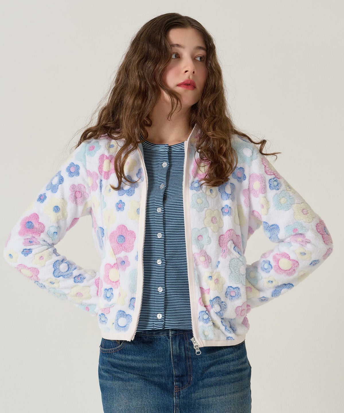 フード/ジップアップ/フリース/フーディー