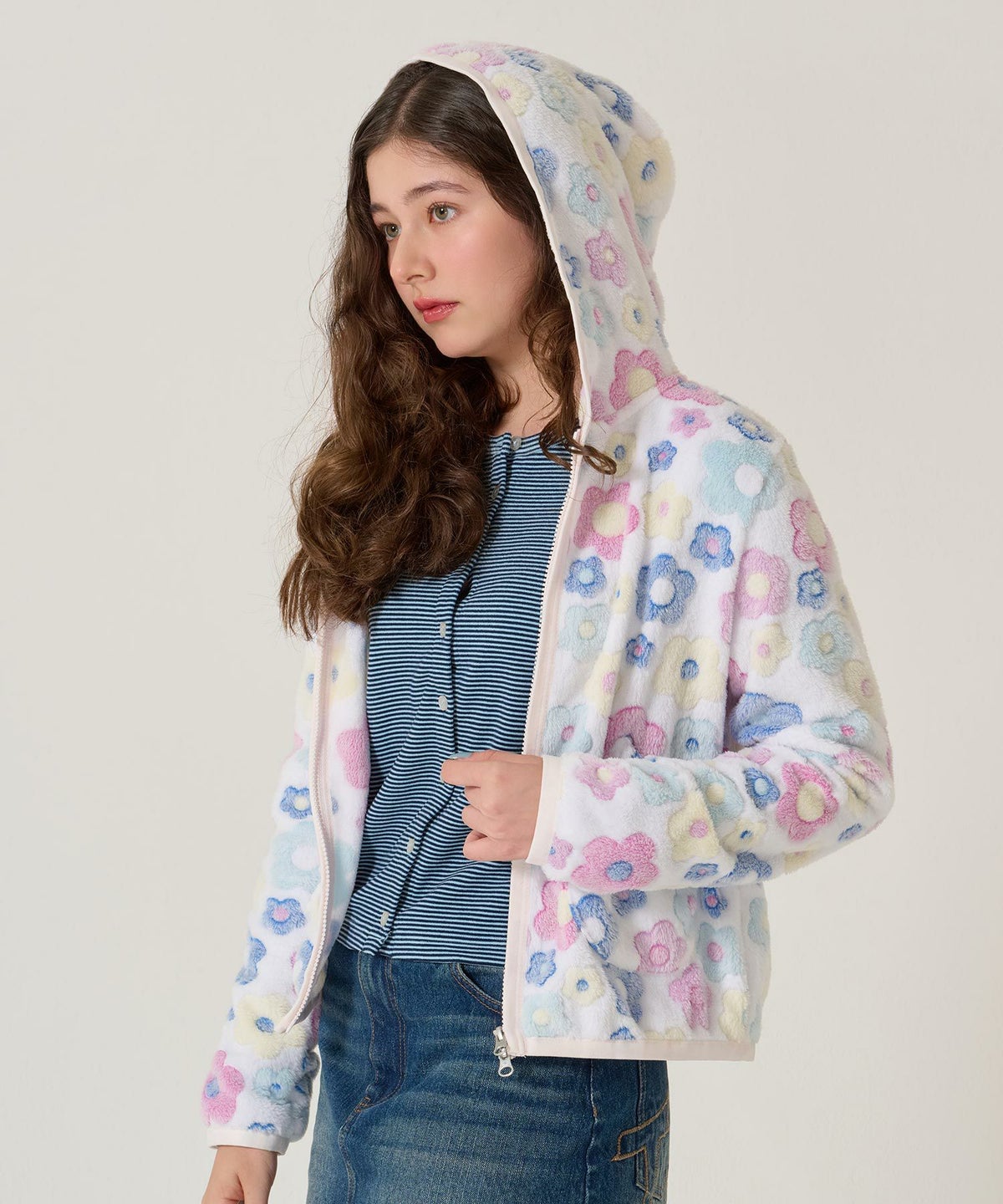 フード/ジップアップ/フリース/フーディー