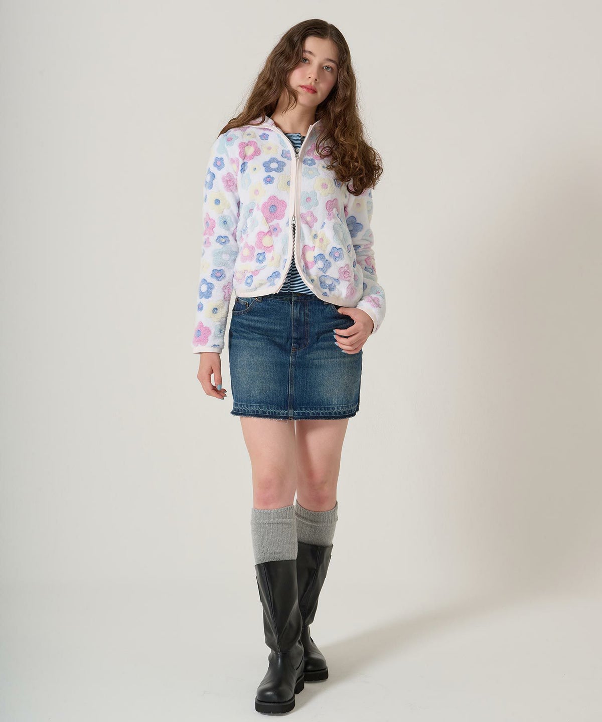 フード/ジップアップ/フリース/フーディー