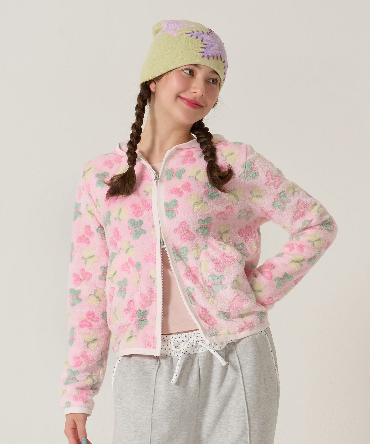 フード/ジップアップ/フリース/フーディー