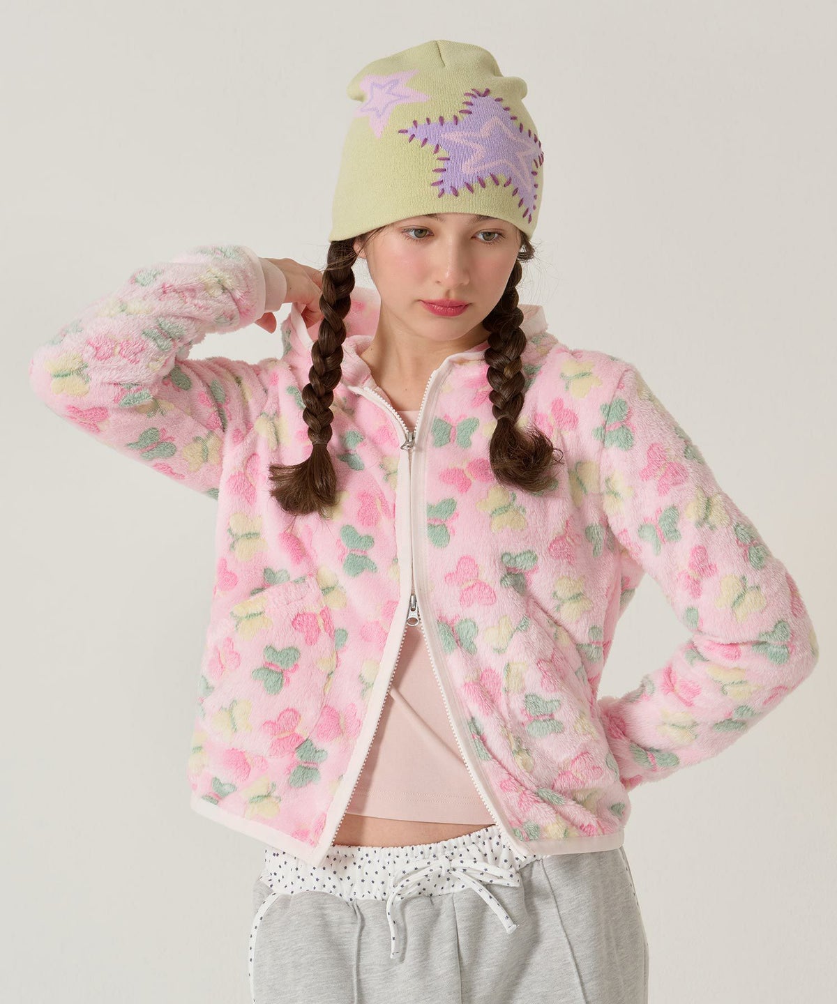 フード/ジップアップ/フリース/フーディー