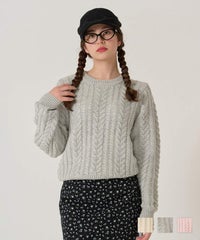 ケーブル/ ニット/トップス