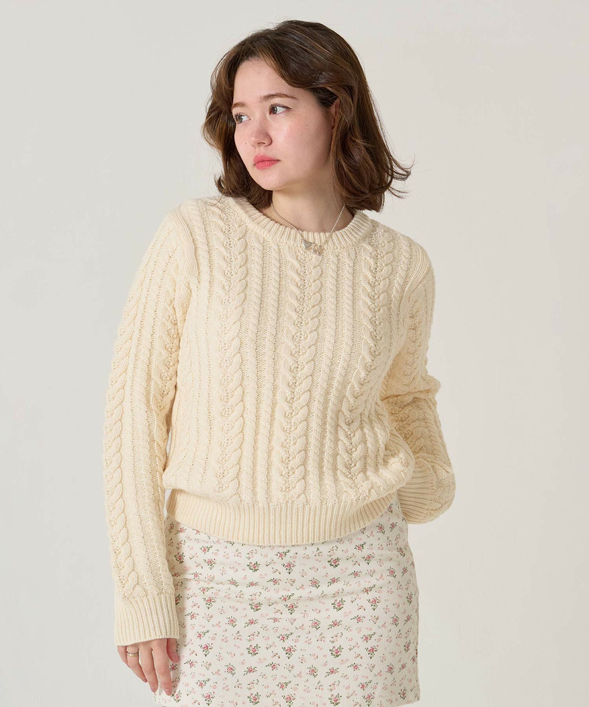 ケーブル/ ニット/トップス