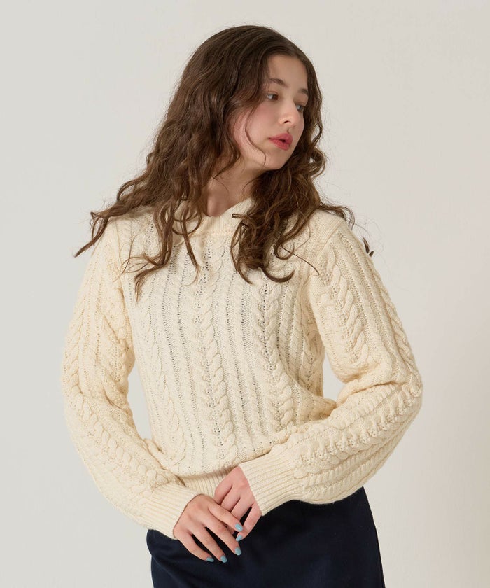 ケーブル/ ニット/トップス