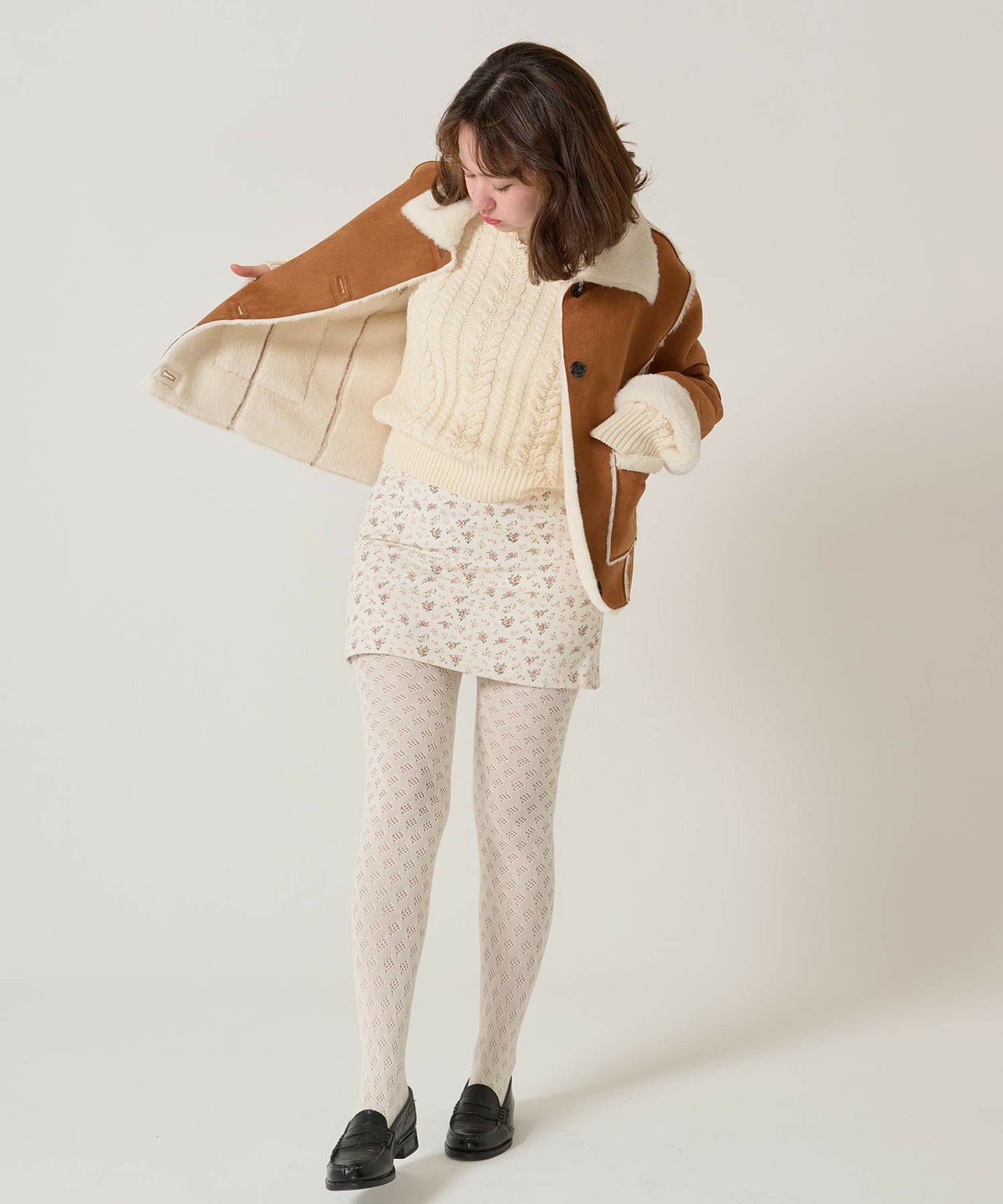 ケーブル/ ニット/トップス