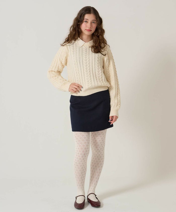 ケーブル/ ニット/トップス