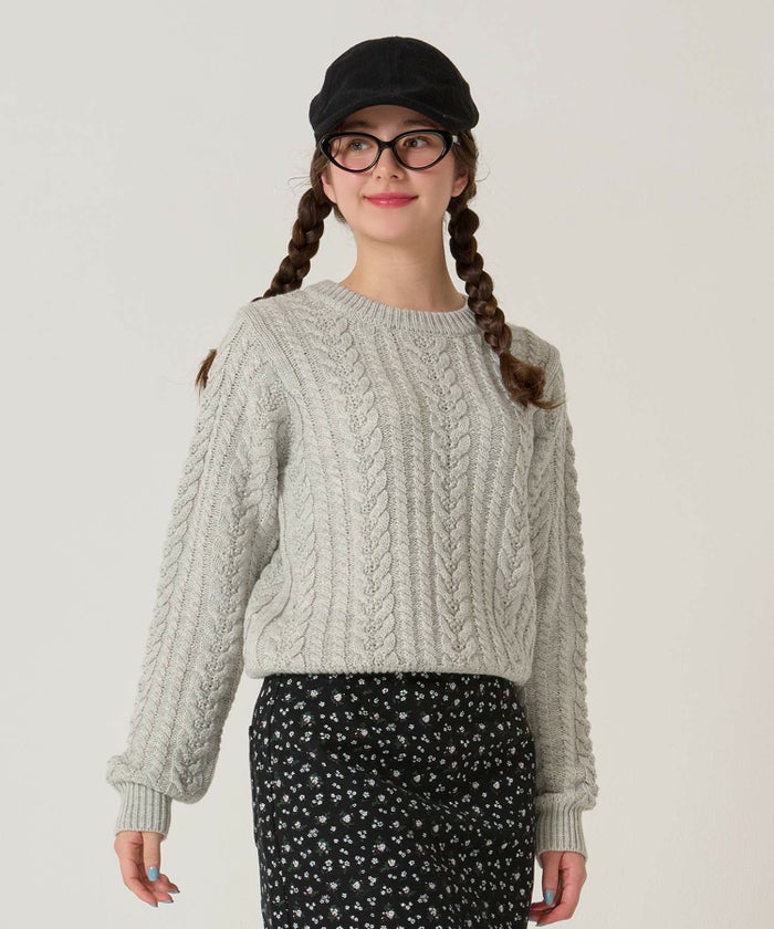 ケーブル/ ニット/トップス